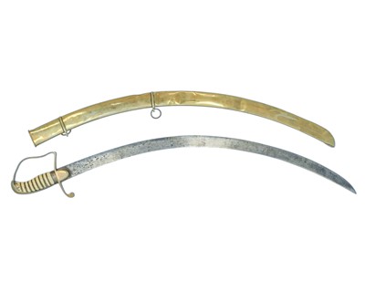 Lot 180 - A George III Naval Officer's sword.