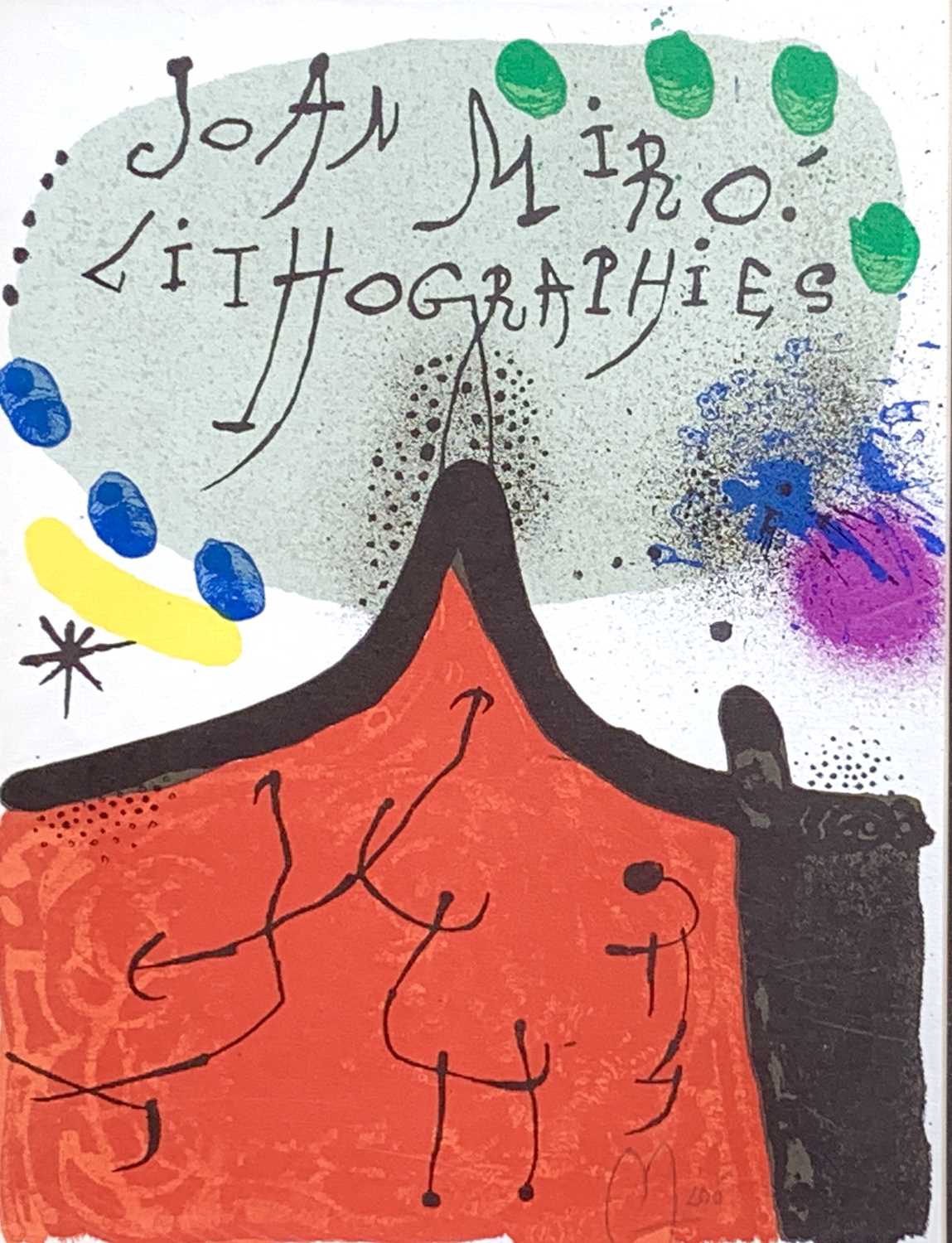 Lot 1150 - Joan MIRÓ (1893-1983) Lithographies Lithograph...