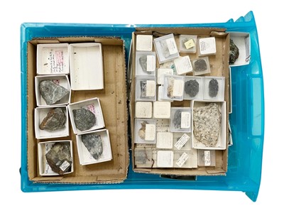 Lot 31 - A large quantity of mixed UK and world rock and mineral samples.