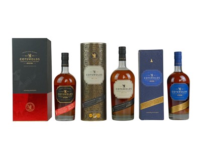 Lot 372 - Cotswolds whisky, 3 bottles.
