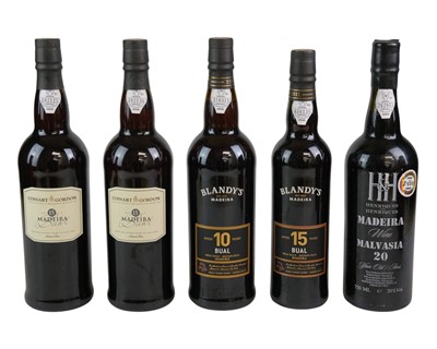 Lot 359 - Madeira, five bottles.