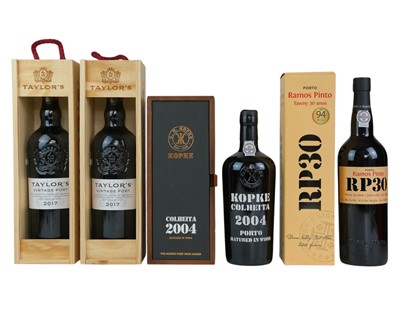 Lot 367 - Four bottles of Port.