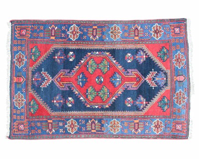 Lot 463 - A Turkish rug.