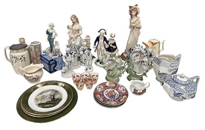Lot 69 - Assorted decorative china and figures.