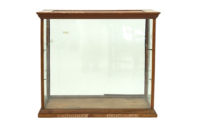 Lot 119 - Advertising - a 'Cadbury's Chocolate' counter-top shop display cabinet.
