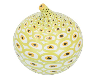 Lot 703 - Stig Lindberg for Gustavberg, 'Spektralov', bowl and cover.