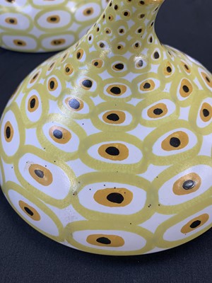 Lot 703 - Stig Lindberg for Gustavberg, 'Spektralov', bowl and cover.