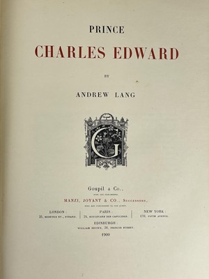 Lot 1 - (Fine Prince of Wales Royal Binding) Andrew Lang