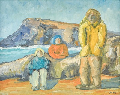 Lot 101 - Figures by a Cove