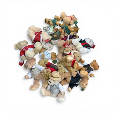 Lot 223 - A large collection of Harrods bears.