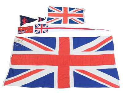 Lot 155 - A Union flag from HMS Caprice.