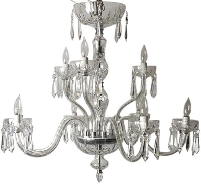 Lot 755 - A 'Lismore' Waterford crystal chandelier.
