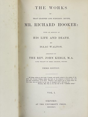 Lot 47 - (Prize Binding) Isaac Walton and The Rev. John Keble (arranged by)