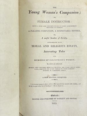 Lot 46 - The Young Woman's Companion or Female Instructor