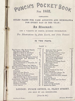Lot 43 - Punch's Pocket Book for 1853