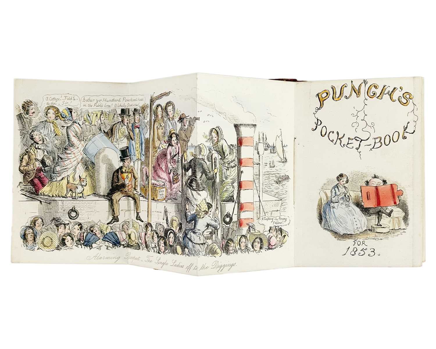 Lot 43 - Punch's Pocket Book for 1853