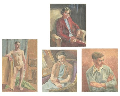 Lot 381 - 20th Century English School Portraiture