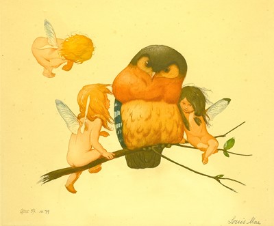 Lot 589 - Louis MOE (1857-1945)