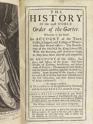 Lot 39 - Elias Ashmole