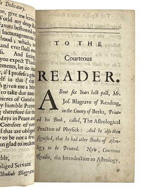 Lot 19 - Joseph Blagrave (1610‑1682), of Reading