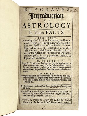 Lot 19 - Joseph Blagrave (1610‑1682), of Reading
