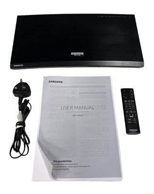 Lot 10 - A Samsung UBD-K8500 Ultra HD 4K Blu-Ray player,...