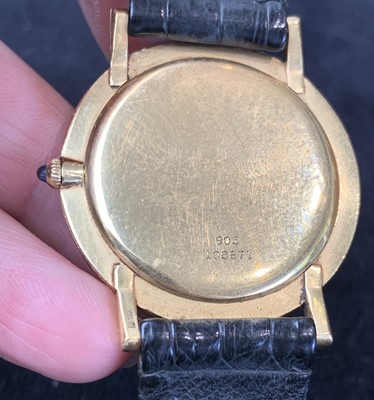 Lot 807 A Piaget 18ct gold cased ultra slim