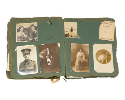 Lot 229 - Postcard Album (Disbound) - Approx. 150/200 Subject Cards & Photos.