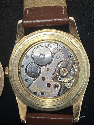 Lot 659 - ROLEX - A Precision 9ct gentleman's manual wind wristwatch.