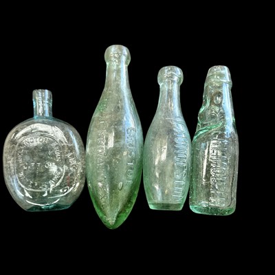 Lot 216 - Four vintage bottles, Carne brewery, Truro &...