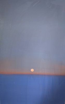 Lot 102 - John MILLER (1931-2002) Blue Horizon with...