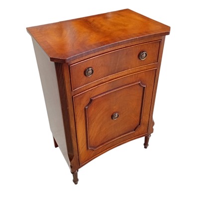 Lot 37 - A "Reprodux" reproduction mahogany side...