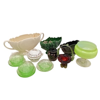 Lot 103 - A collection of Hyacinth vases, including...