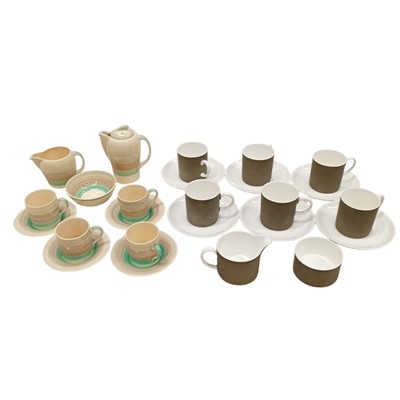 Lot 106 - A Susie Cooper coffee set and a Wedgwood...