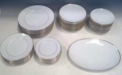 Lot 105 - Harrods Gold Line Plates and Thomas Plates....