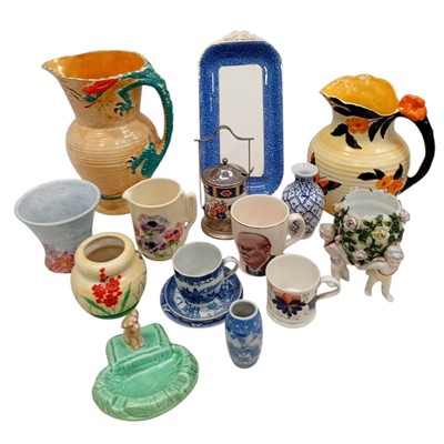 Lot 108 - A collection of ceramics, including a...