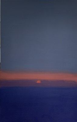 Lot 104 - John MILLER (1931-2002) Blue Horizon with...