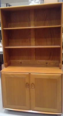 Lot 4 - An Ercol Mid-century Sideboard Bookcase. 162cm...