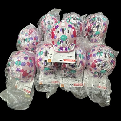 Lot 135 - Nine new Schwinn infant bike helmets.