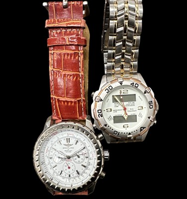 Lot 156 - A spurious automatic watch and an Eric...