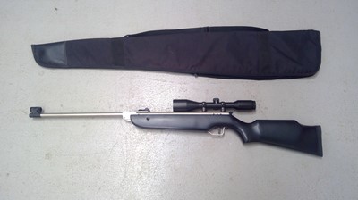 Lot 14 - A Cometa 300 .22 calibre Air Rifle with a 4x42...