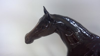 Lot 13 - A Large Beswick Stallion. 28cm tall and 35cm...