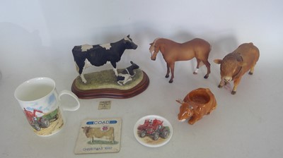 Lot 26 - A Border Fine Arts Holstein Cow, a North Light...