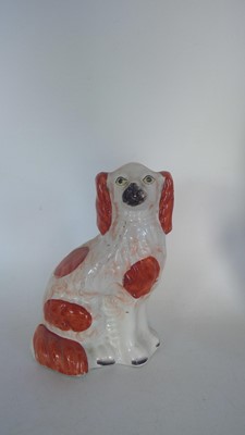 Lot 19 - Antique Staffordshire Flatback and Spaniel....