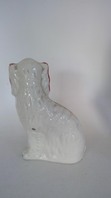 Lot 19 - Antique Staffordshire Flatback and Spaniel....