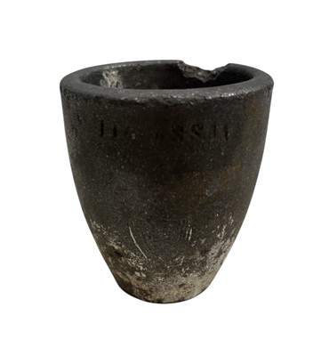 Lot 3 - A Juleff's Cornish tin assay graphite clay...
