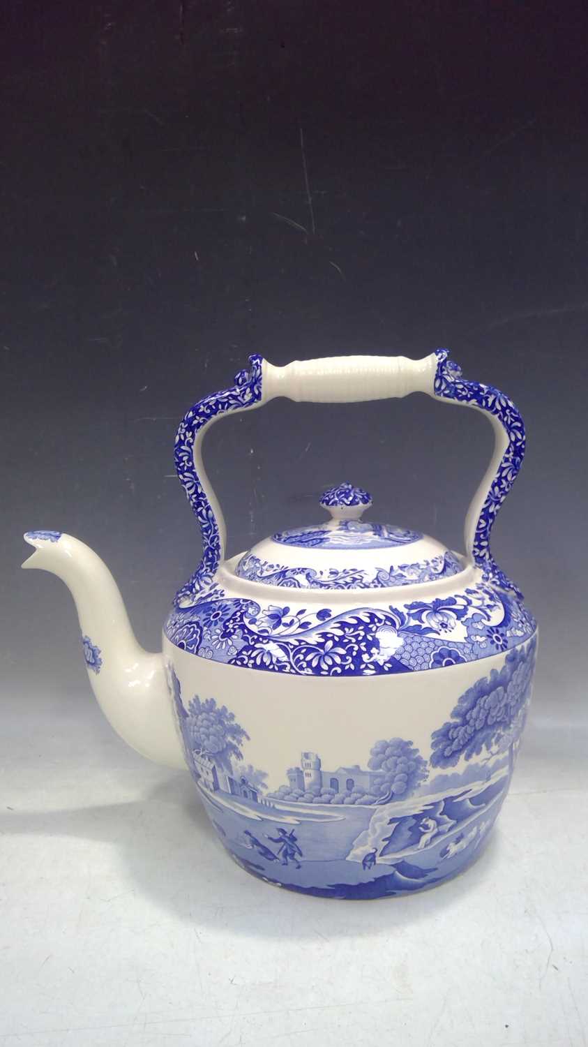 Lot 18 - A Large Spode Italian Design Kettle / Teapot....