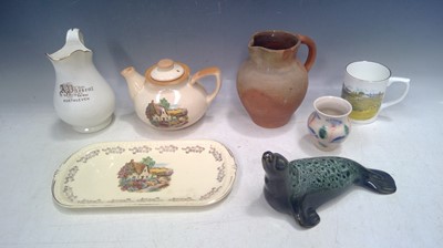 Lot 39 - Cornish Ceramics. A Lakes Jug, Fosters Seal...