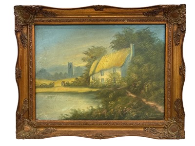 Lot 57 - J DOWNING (XX), Falmouth, Cornwall, oil on...