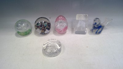 Lot 38 - A Selection of Paperweights.